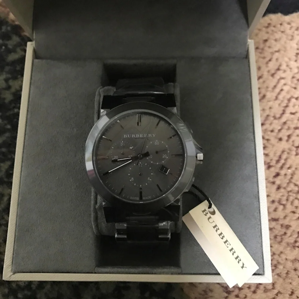 New Men's Burberry Watch BU9354